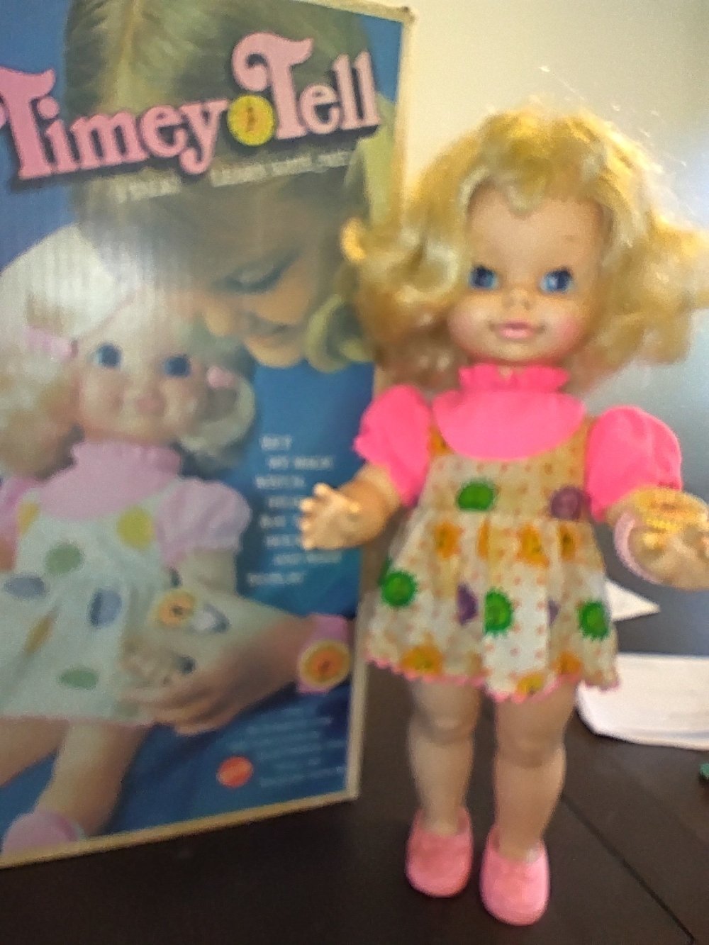 Pink-Accented Interactive Doll